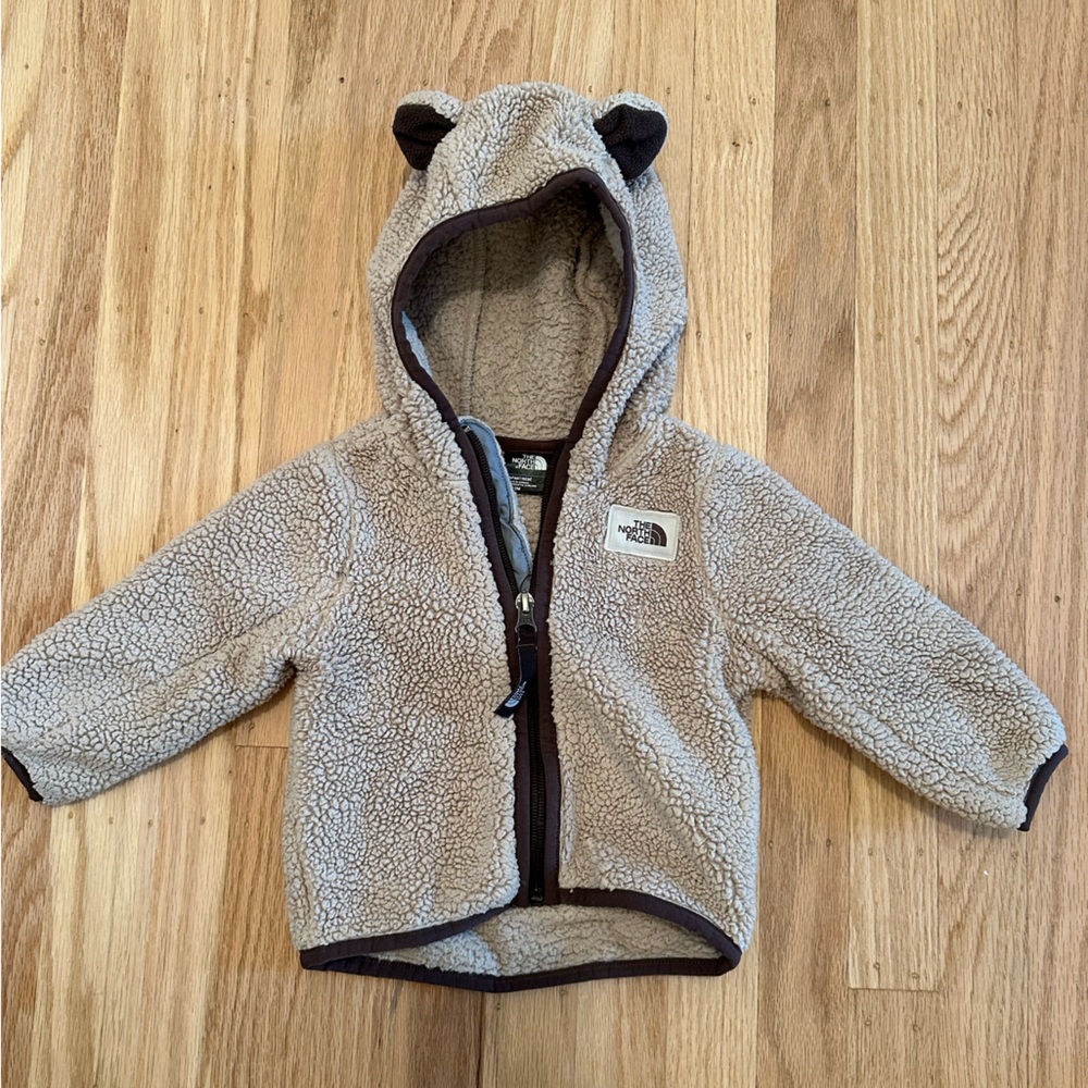 North Face toddler teddy fleece